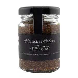 Moutarde à l’ancienne à l’Ail Noir